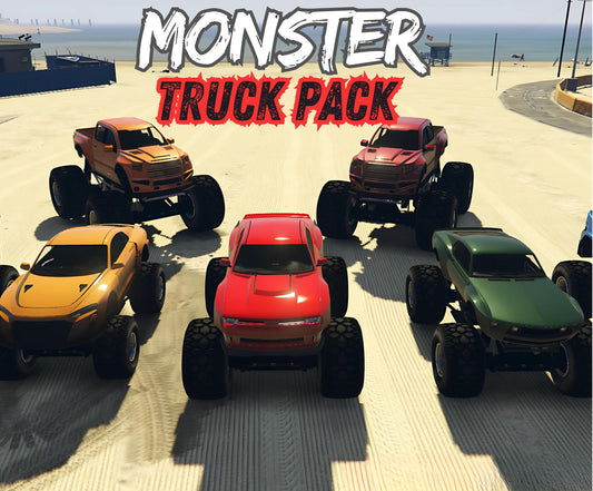 High-Quality Monster Truck Pack | FiveM Truck | FiveM Truck Pack | FiveM Car Packs | FiveM Cars | FiveM