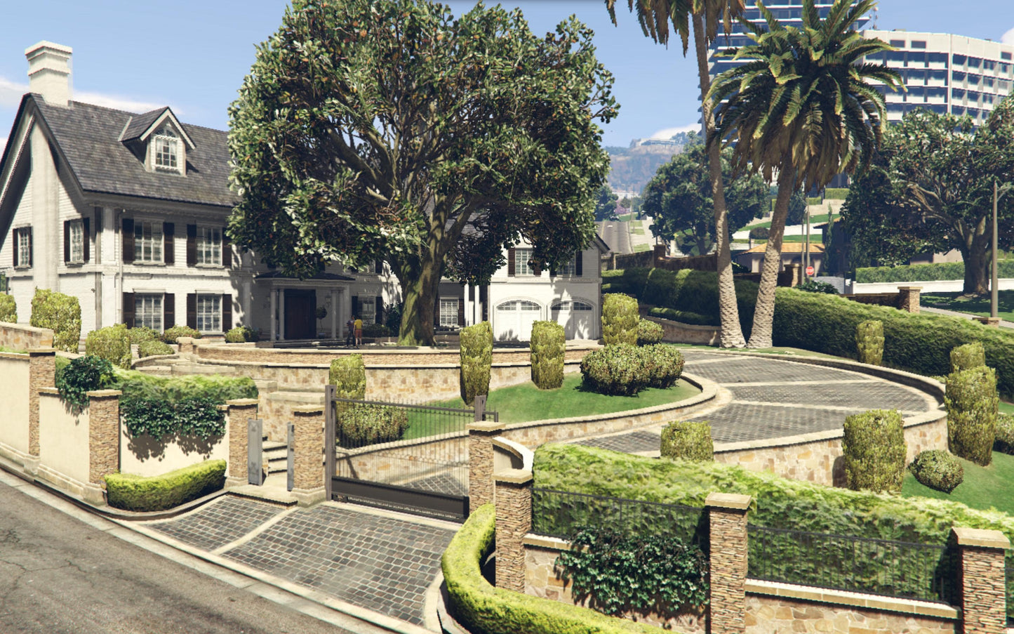 Fivem MLO | White Mansion  mlo | High Quality | MLO | Optimized and Fivem Ready