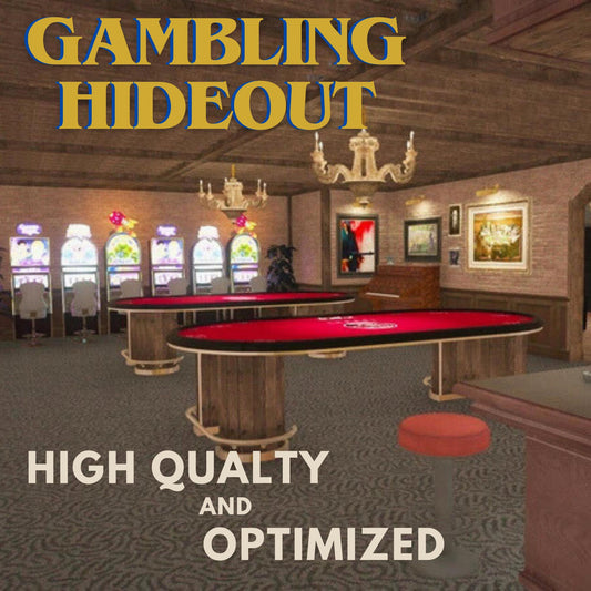 Fivem MLO | Gambling Hideout MLO | High Quality | MLO | Optimized and Fivem Ready