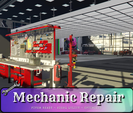 FiveM Mechanic Repair Mlo | FiveM MLO | FiveM | Mechanic Shop FiveM | FiveM Car Repair