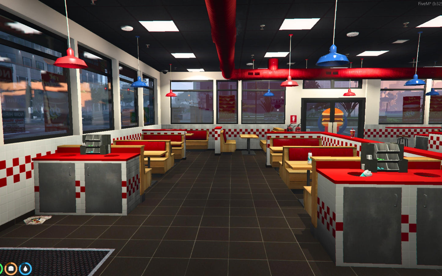 Fivem MLO | Burger Shot MLO | High Quality |MLO | Optimized and Fivem Ready