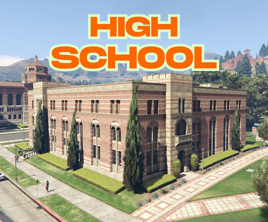 FiveM High Scholl | Fivem Mlo | Fivem School Mlo | Fivem Rp | Optimized & Fivem Ready | Fivem Maps | High Quality | Custom Interior