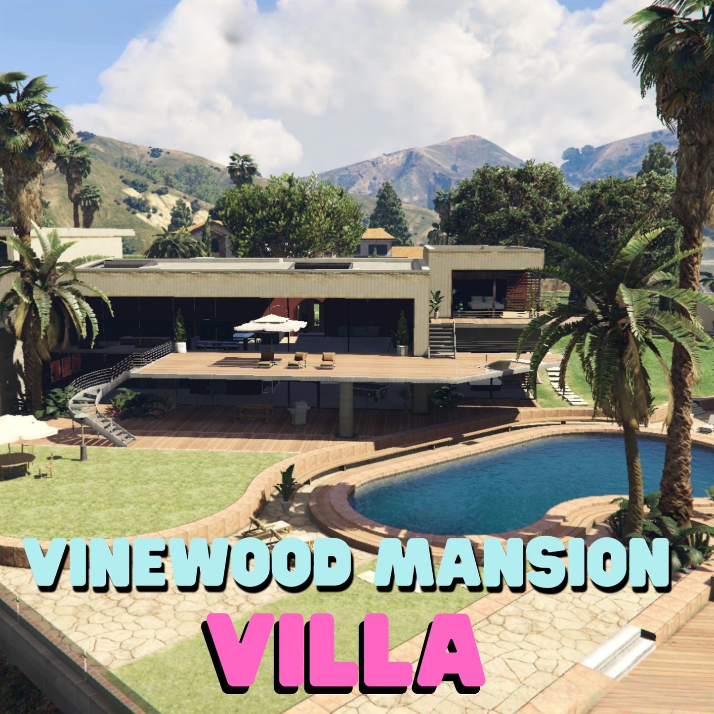 Fivem MLO | Vinewood Mansion Villa mlo | High Quality | MLO | Optimized and Fivem Ready