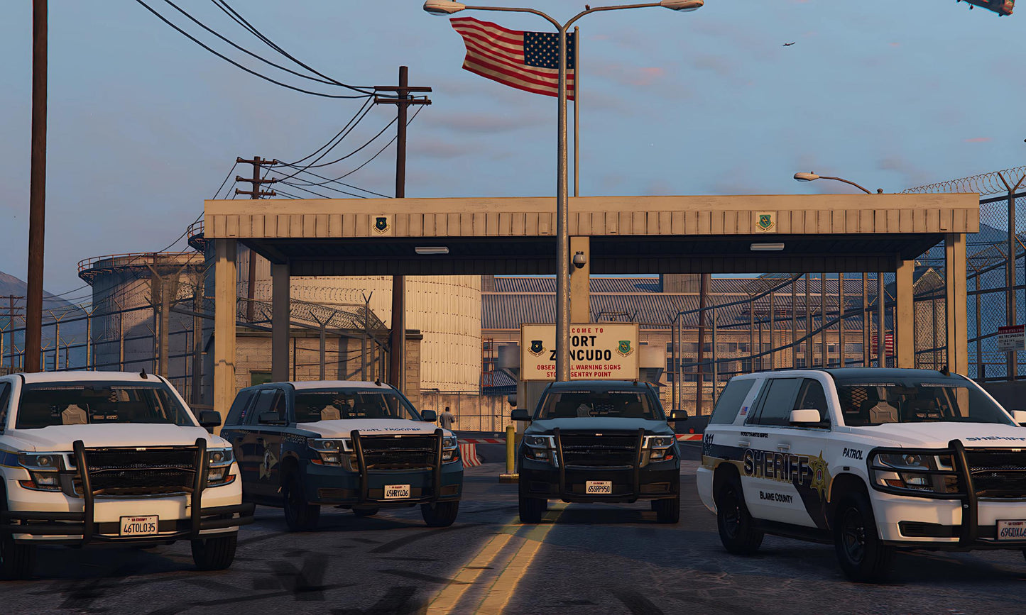 Mega Liberity Car Pack + ULC | Bcso, Sasp, Lasp Car Pack | Template Included | Fivem Police Car Pack | Fivem Els Car Pack | Fivem Ready