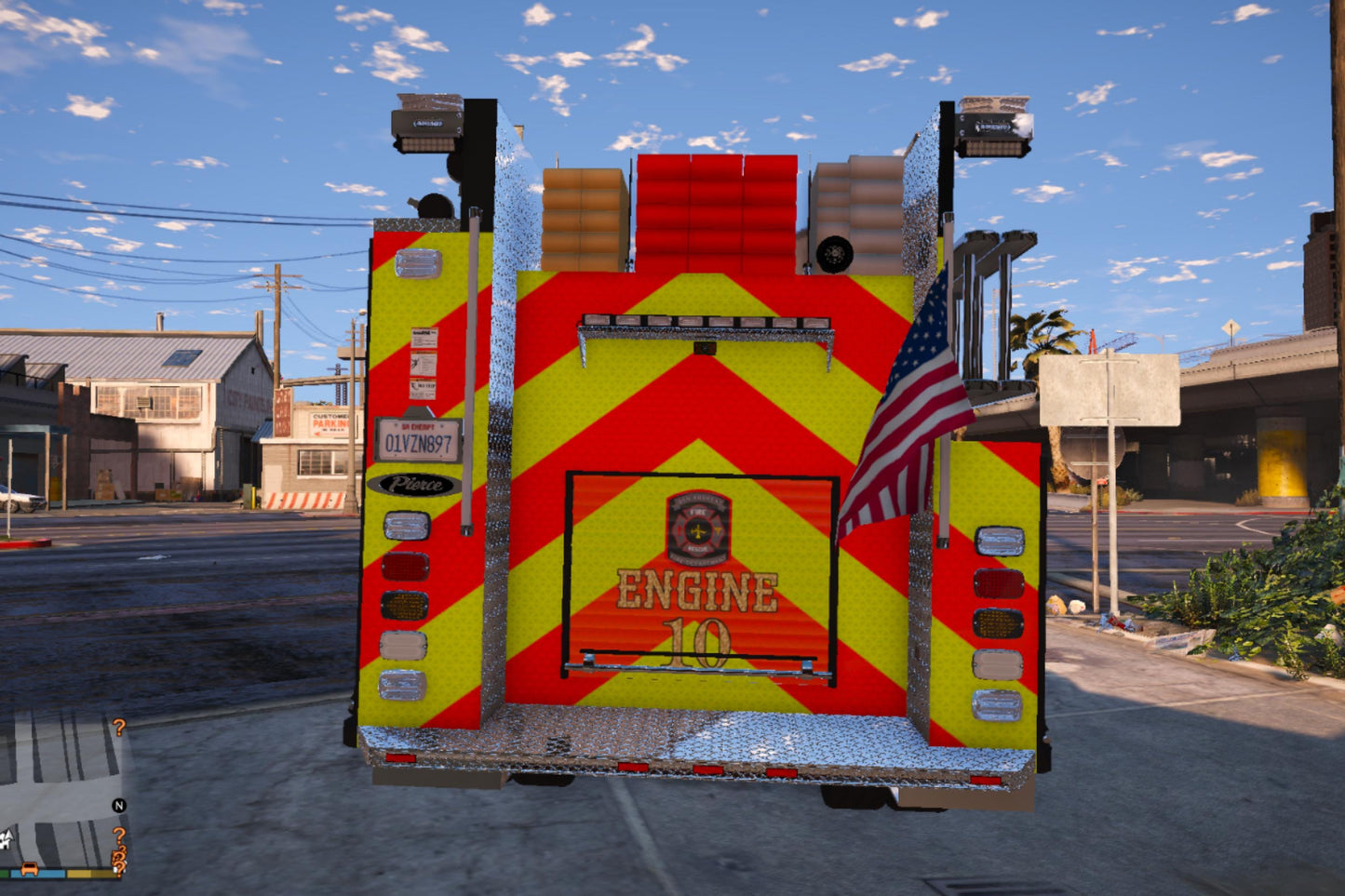 Fivem ELS |  Pierce Enforcer ELS | Fivem Vehicle | High Quality | MLO | Optimized and Fivem Ready